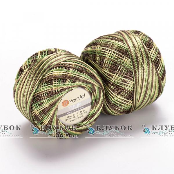 Пряжа Yarnart «Tulip / Тулип»  №477(меланж)
