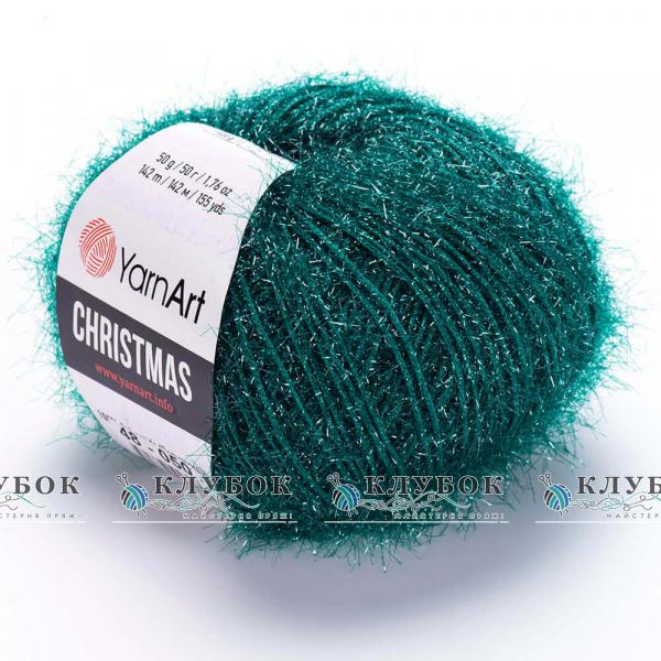 Пряжа YarnArt «Christmas / Кристмас» Турция №48(зеленый)