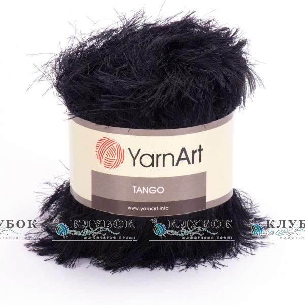 Пряжа YarnArt «Tango / Танго» Турция №501(черный)