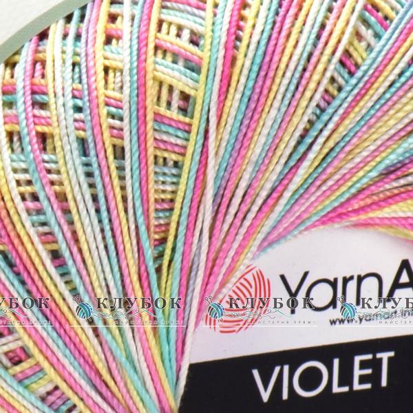 Пряжа YarnArt "Violet / Віолет"  №502(меланж)