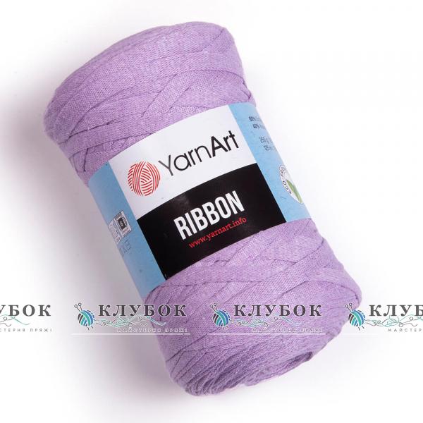 Трикотажная пряжа YarnArt «Ribbon / Рибон»  №765(сирень)