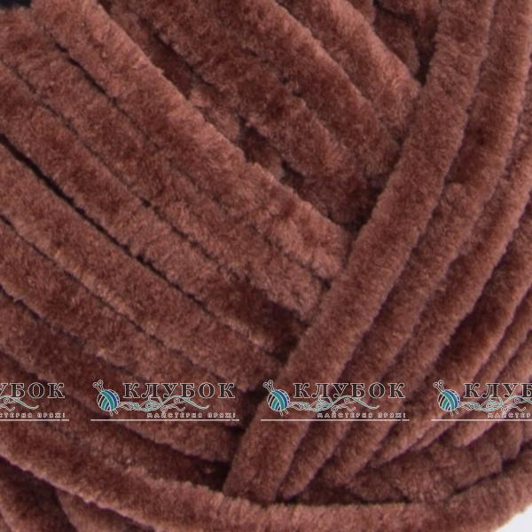 Плюшевая пряжа YarnArt «Dolce / Дольче» №791(шоколад)