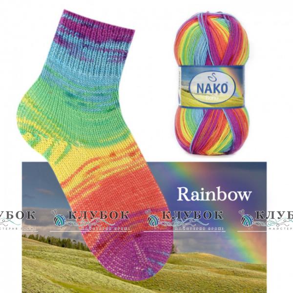 Носочная пряжа Nako «Boho / Бохо» №82443
