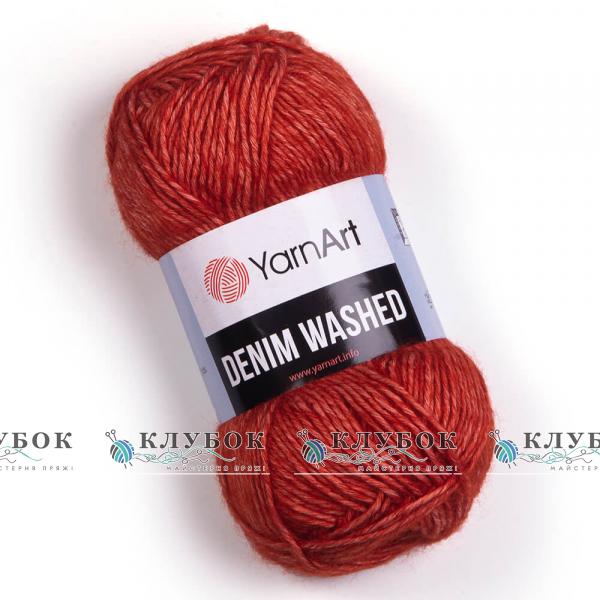 Деним Washed №915(марсала)