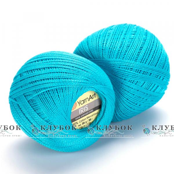 Пряжа YarnArt «Iris / Ирис» №923 (бирюза)