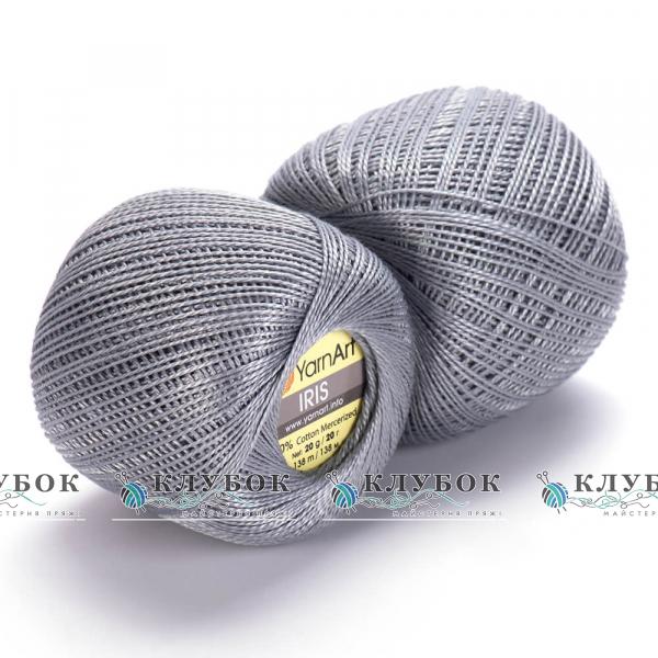 Пряжа YarnArt «Iris / Ирис»   №933(серый)
