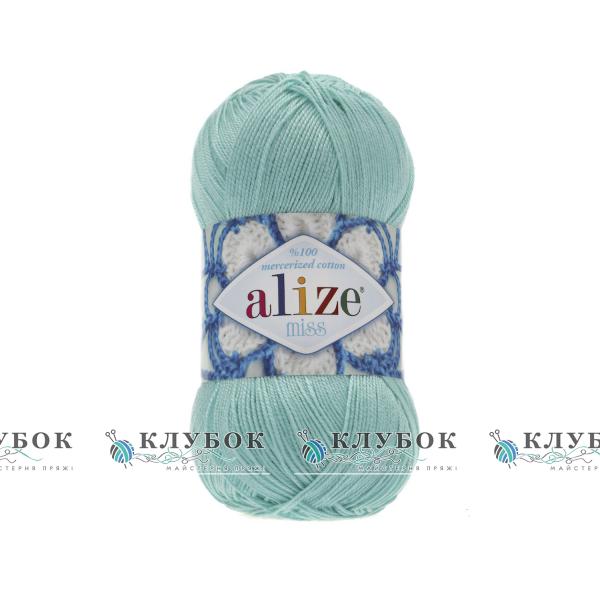 Пряжа Alize «Miss / Мисс»   №15(ментол)