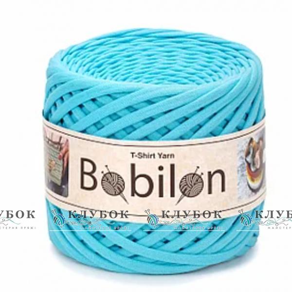 Трикотажная пряжа Bobilon Medium / Бобилон Медиум 7-9мм   (ларимар)