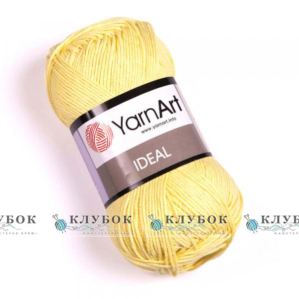 Пряжа YarnArt «IDEAL / Ідеал» Туреччина №224(світло жовтий)