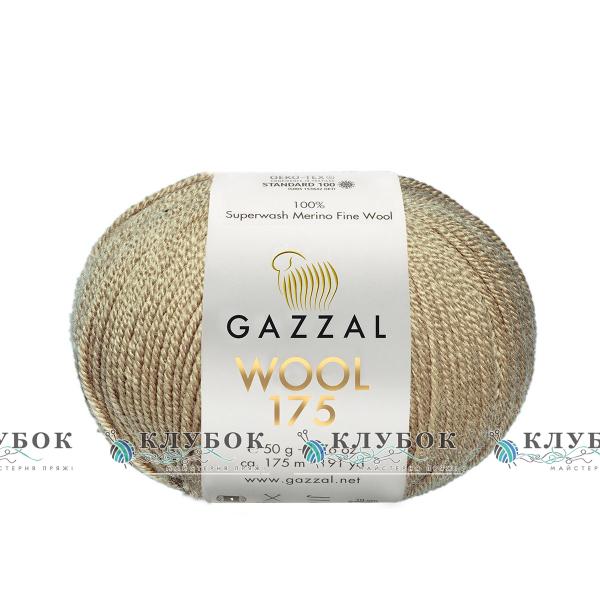 Вовна Gazzal "Wool 175 / Вул 175" Туреччина №306(бежевий)