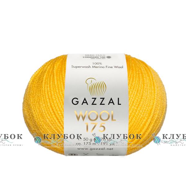 Вовна Gazzal "Wool 175 / Вул 175" Туреччина №312(гірчиця)