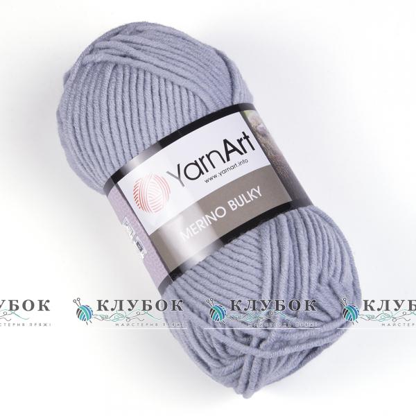 Пряжа полушерсть YarnArt «Merino BYLKY / Мерино Балка» Турция №3072(серо голубой)