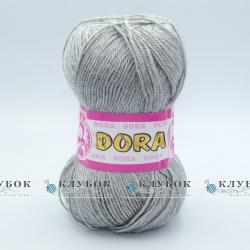 Пряжа Madame Tricote «Дора» №007(світло сірий)
