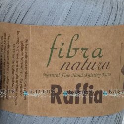 Пряжа FibraNatura "Raffia / Рафія" Туреччина №116-11(сірий)