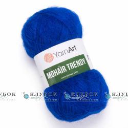 Пряжа YarnArt «MOHAIR TRENDY / Мохер Тренди»  №128(василек)