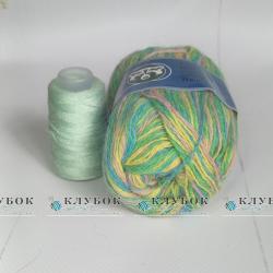 Пух норки №D001(меланж)