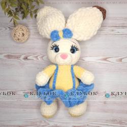 Игрушка Зайка в платье (28см)