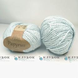 Пряжа «Papyrus Fibra Natura/ Папірус Фібра Натура» 229-13(блакитний)