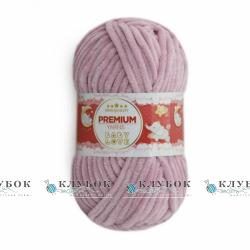 Плюшевая пряжа Premium Yarn «Baby Love / Беби Лав» №349(пудра)