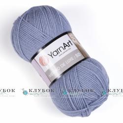 Пряжа полушерсть YarnArt «Merino de Luxe 50 / Мерино де Люкс 50» Турция №3072(серо голубой)