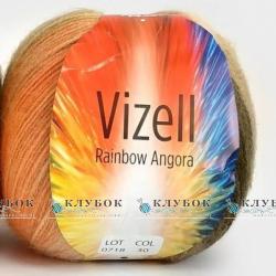 Пряжа Vizell «Rainbow Angora / Рейнбоу Ангора» Турция №30