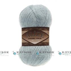 Пряжа Alize «Angora Gold simli / Ангора Голд симлі» Туреччина №114(м'ята)