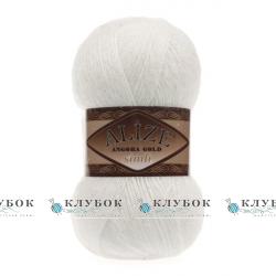 Пряжа Alize «Angora Gold simli / Ангора Голд симлі» Туреччина №450(перлинний)