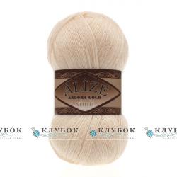 Пряжа Alize «Angora Gold simli / Ангора Голд симлі» Туреччина №681(персик)