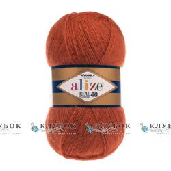Пряжа Alize «Angora Real 40 / Ангора Реал 40» Турция №36(терракот)