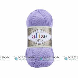 Пряжа Alize «Diva / Дива»  №158(лаванда)