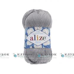 Пряжа Alize «Miss / Міс»   №496(світло сірий)