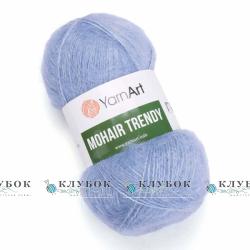 Пряжа YarnArt «MOHAIR TRENDY / Мохер Тренди»  №107(голубой)