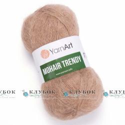Пряжа YarnArt «MOHAIR TRENDY / Мохер Тренди»  №116(беж)