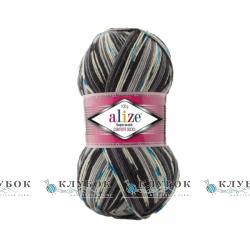 Пряжа для шкарпеток Alize «Superwash /Супервош» №7650