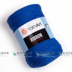 Трикотажна пряжа YarnArt "Ribbon / Рібон"  №772(електрик)